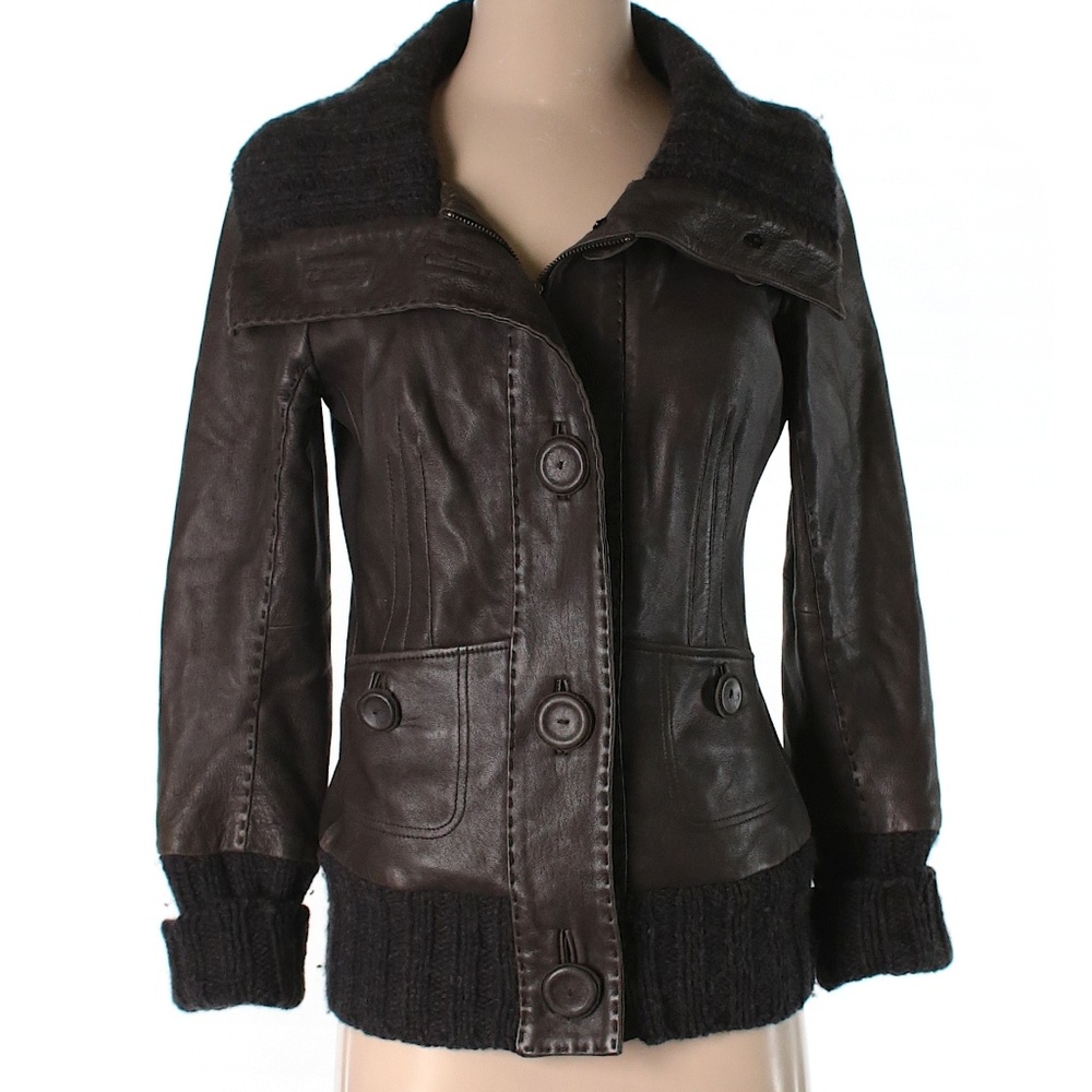 Mackage Leather Jacket Size S